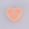 Heart Shape Clean Make up Brush